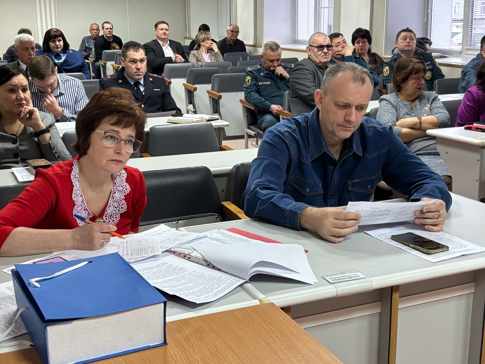 Проведение командно-штабных учений по безаварийному пропуску паводков и защиты от пожаров.